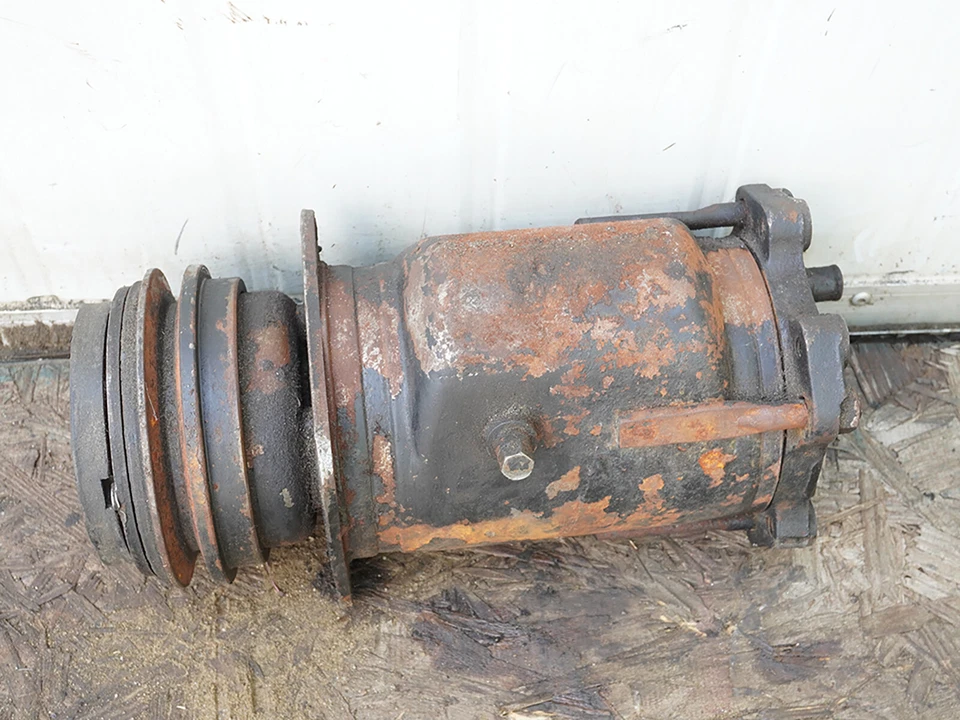 1985 - 1987 Jaguar Xj6 Ac Compressor Air Conditioning Motor Pulley Unit Oem Foto 4 de 4