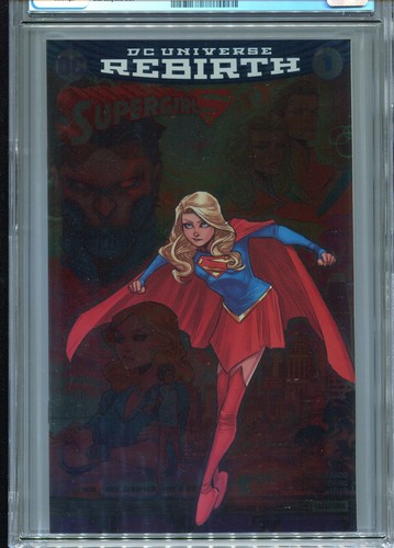 Supergirl #1 (Conv. Silver Foil) CGC 9.4 WP - Picture 2 of 3