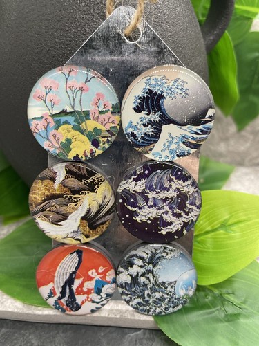 6 PC 1" (25mm) Scenery Fridge Classroom Whiteboard Magnet Set New Free Ship 57 - Foto 1 di 2