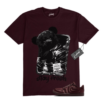 1 Low Satin Earth Method of Make Maroon T Shirt to Match STAY