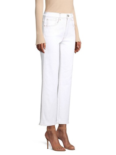 3X1 Winter White Joni High-Rise Wide-Leg Cropped Jeans, US 29, NWOT - Bild 2 von 4