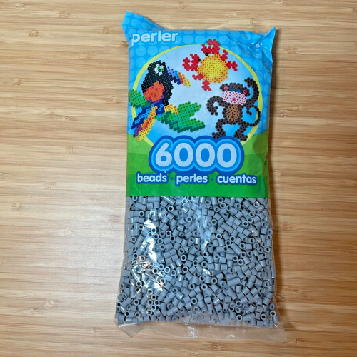 6000 Count Grey Gray Perler Beads Fuse Craft Pixel Art eBay