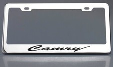 Camry License Plate Frame Stainless Steel With Laser Engraved