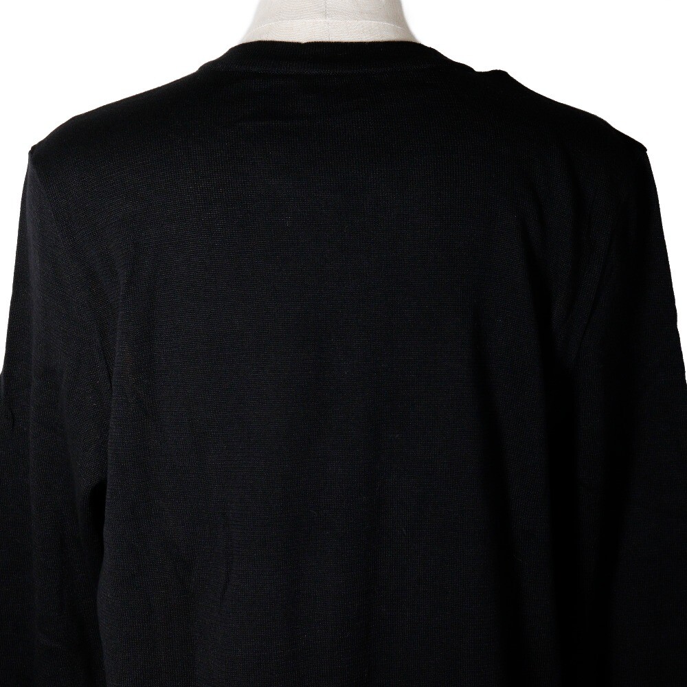Salvatore Ferragamo cardigan 136180843 black cotton/silk
