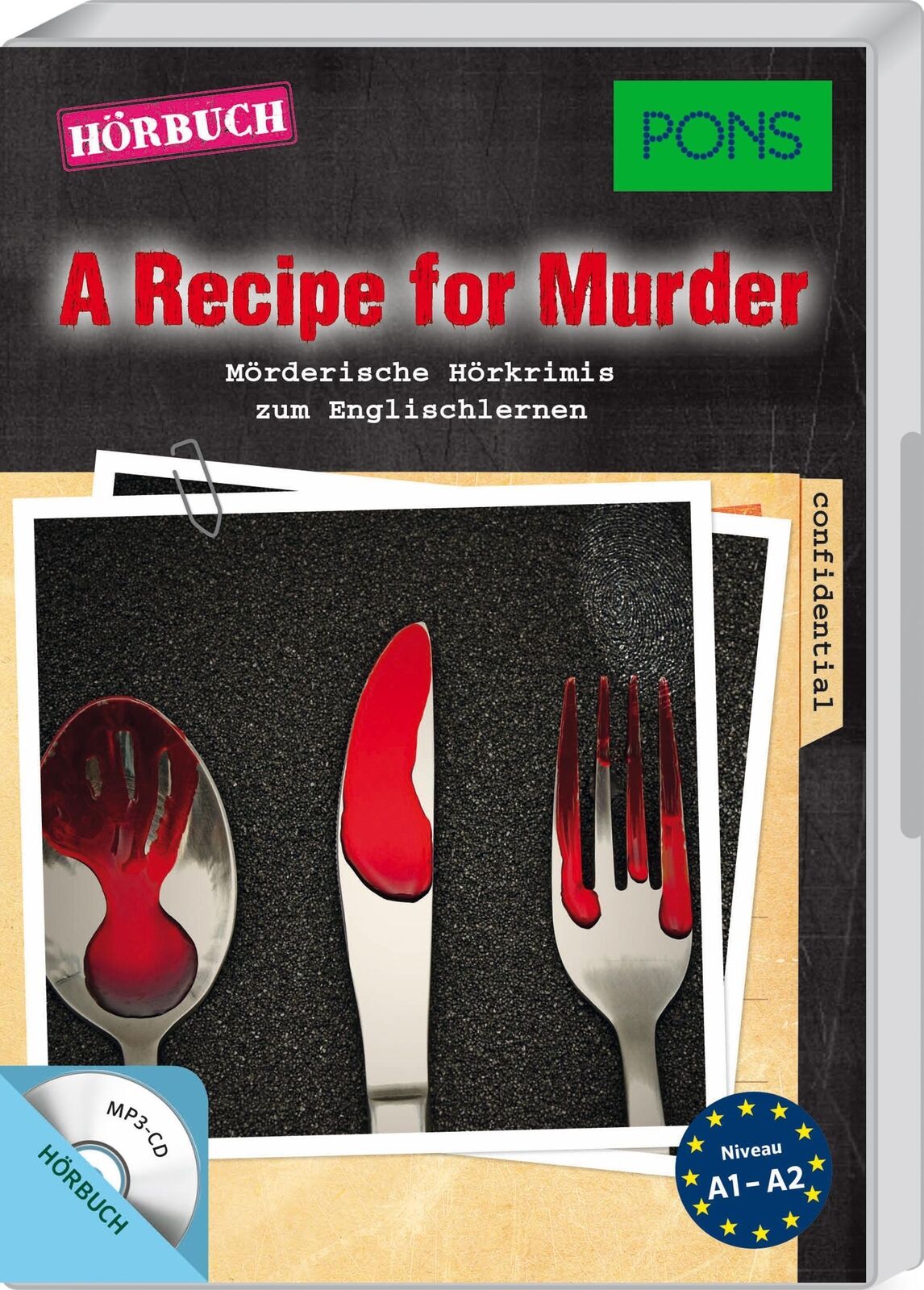 Thumbnail - Pons Hörkrimi Englisch - A Recipe For Murder | Audio-cd | Deutsch