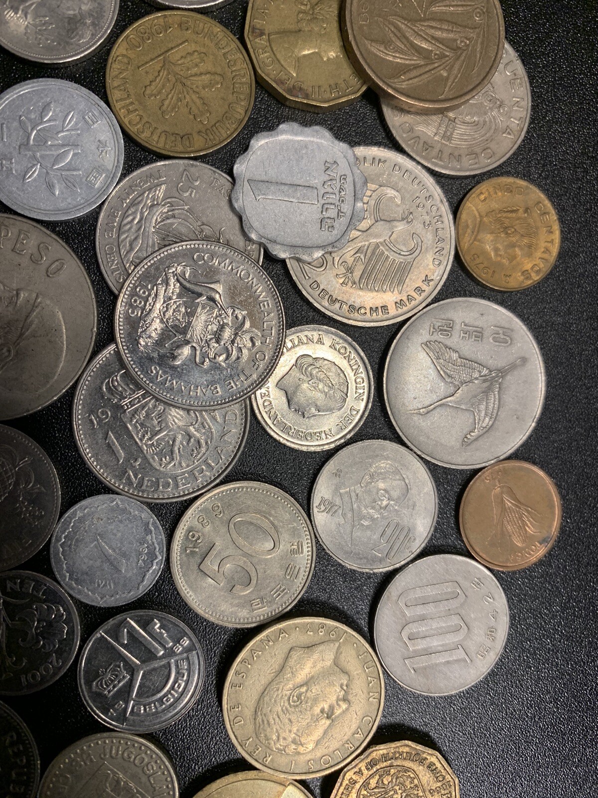 Group of Foreign Coins. Boy Scout Merit Badge Special. Nice lot of coins.