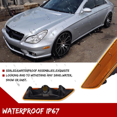 Luz marcadora lateral ámbar Lenes para Mercedes Benz W219 CLS500 CLS550 06-2011 - Imagen 4 de 8