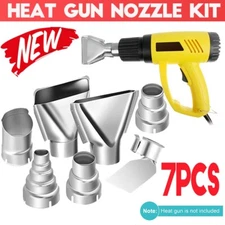 Heat Gun Nozzle Set Kit Hot Air Tool Nozzles Tips Accessories Universal US STOCK