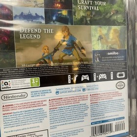 Legend of Zelda Breath Wild 7 seven error controllers Sealed VGA WATA NES Wii u