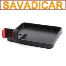 Dash Center Storage Box Tray w/ Phone Holder Mount for Jeep Wrangler JK 2007-10