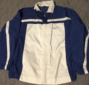 nike striped jacket