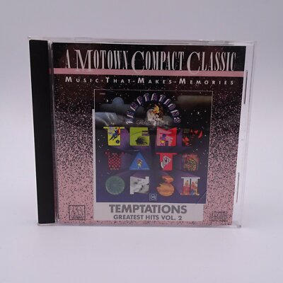 Temptations Greatest Hits II 2 Musik CD Album Music that Makes Memories