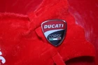 Ducati Corse original pin logo emblem + bag red lapel badge Panigale Superbike