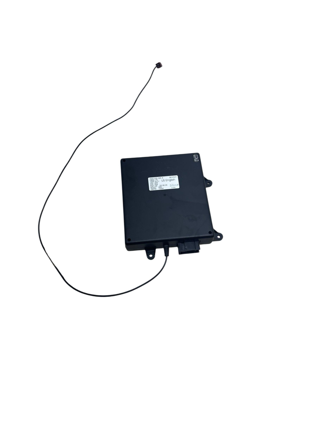 2006-2012 BENTLEY CONTINENTAL OEM COMMUNICATION PHONE CONTROL MODULE 3W0035385S