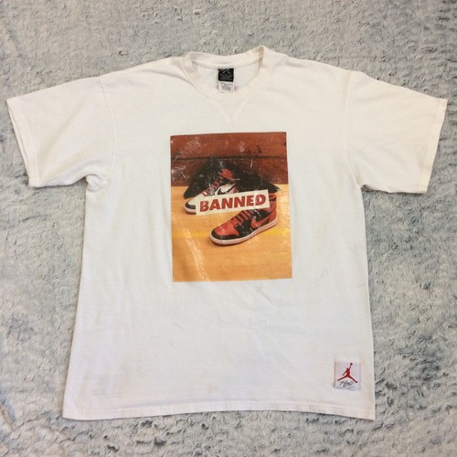 VTG Rare Air Jordan BANNED Mens Graphic 