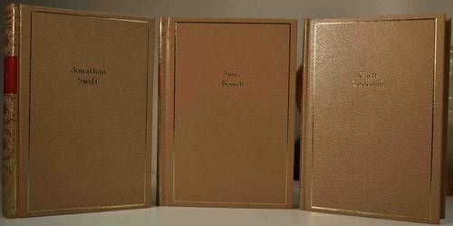 3 Volumes WORKS Of BOSWELL GOLDSMITH SWIFT Black’s Readers Service English Fine - Picture 2 of 13