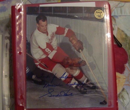 Glenn Hall AUTOGRAPH 8 X10 Black/White PHOTO Chicago Blackhawks Certified - Picture 4 of 4