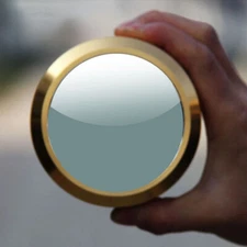 3X Desk Loupe Magnifying Glass Paperweight Metal Frame Magnifier for Reading