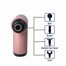 Massage Gun 4 Heads Massager Massage Gun Rchargeble Battery Cable Body Massage