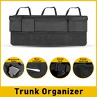 Car Organizer Trunk Accessories Seat Back Bag Storage 8 Pockets 600D Mesh Oxford