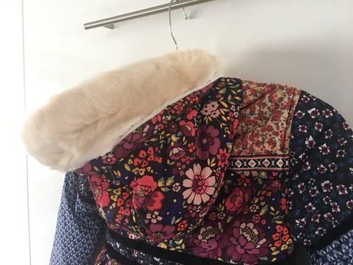 Desigual Trendy Cosy Jacket With Hood Kids 7-8 Authentic - Picture 3 of 8