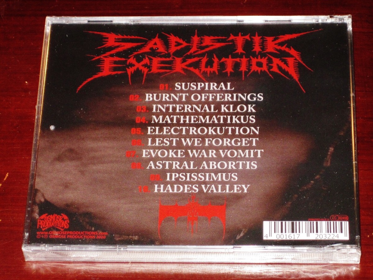 Sadistik Exekution: We Are Death Fukk You CD 2020 Reissue