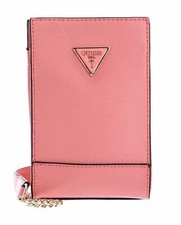 GUESS Noelle Mini Chit Chat Phone Bag Tasche Apricot Rosa