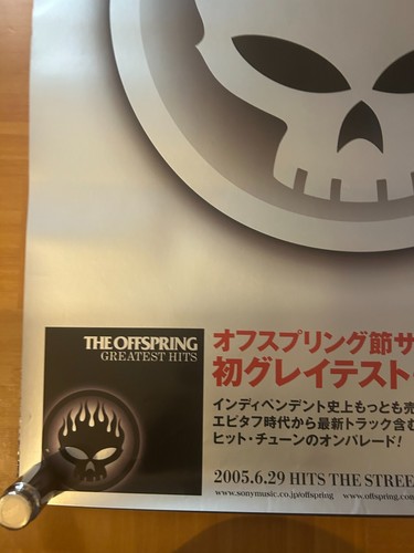 OFFSPRING / Greatest Hits 2005 Japan Original Promo Poster B2 20x28in(515x728mm) - Picture 8 of 10