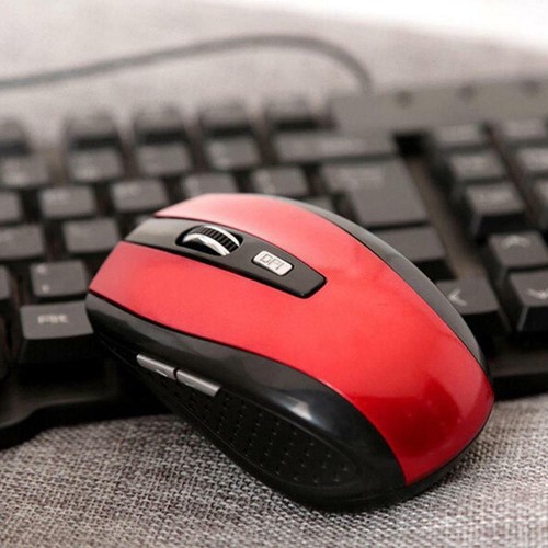 2,4 GHz Bezprzewodowa mysz bezprzewodowa Myszy Przewijanie optyczne do laptopów PC C H8P7 RFT - Zdjęcie 3 z 16