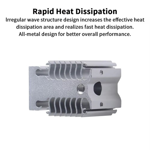Extruder Hotend Heat Sink Heatbreak for Creality Ender 3 V3 Se/KE 3D Printer - Bild 7 von 16
