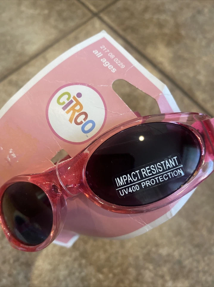 Nuevo Circo Gafas de Sol 1 Par Todas las Edades Niñas Rosa  Foto 3 de 4