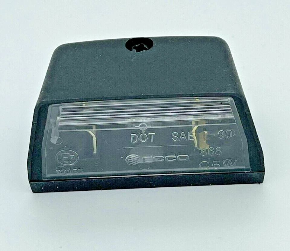 2 x Britax 868 equivalente matrícula lámpara luz autobús entrenador caballo caja remolque Foto 2 de 4