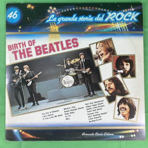 Birth Of The Beatles 1982 Curcio GSR-46 Italy LP Pete Best 1962 Tony Sheridan