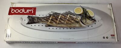 Bodum PROVENCE FISH PLATE ~ box open, but we don't think it's been used
