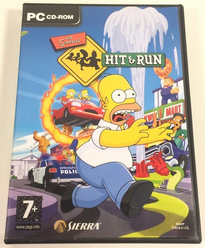 The Simpsons - Hit & Run - French PC Game - Sierra 2003