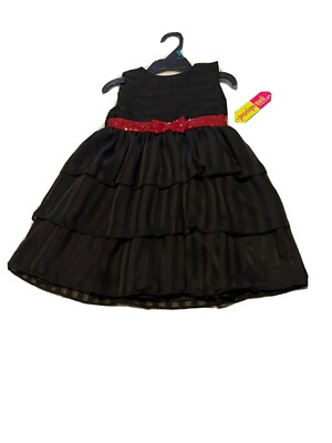 Black formal toddler dress 24m NWT | eBay