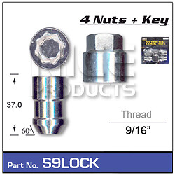 NICE PRODUCTS Lock Nuts S9LOCK S9LOCK - Picture 1 of 1
