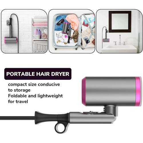 Professional Ionic Hair Dryer 1800 Watt Blow Dryer with Diffuser & Concentrator - Picture 5 of 9