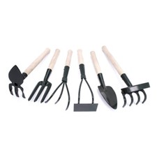 Garden Tool Set / Hand Digging Fork Dutch Hoe Claw Shovel