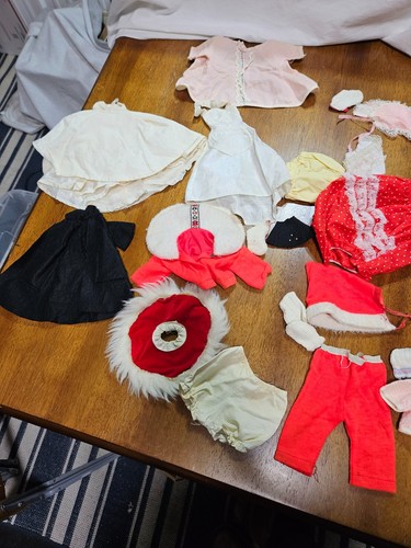 Vintage Doll Dresses Outfits Accessories Assortment see photos - Picture 9 of 16