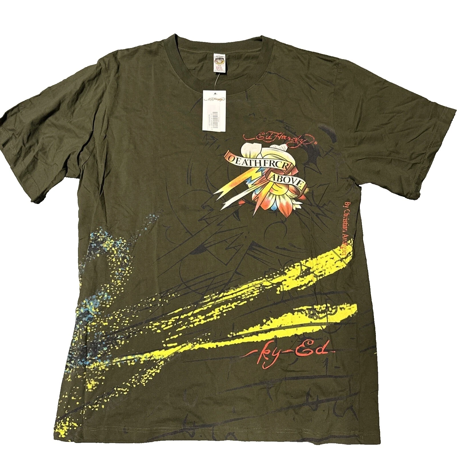 Ed Hardy Regular Size 3XL T-Shirts for Men