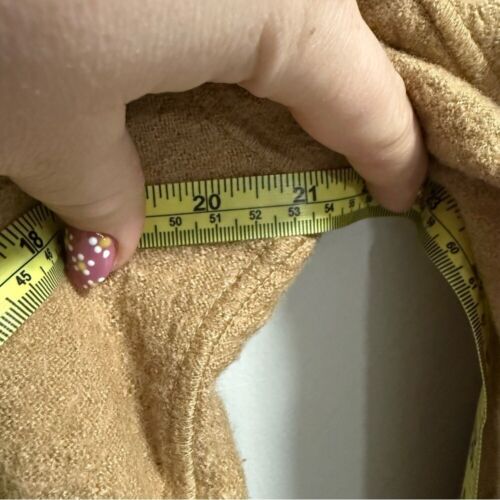 Giacca blazer doppiopetto testurizzato Chico's misto lana marrone cammello business - Foto 6 di 6