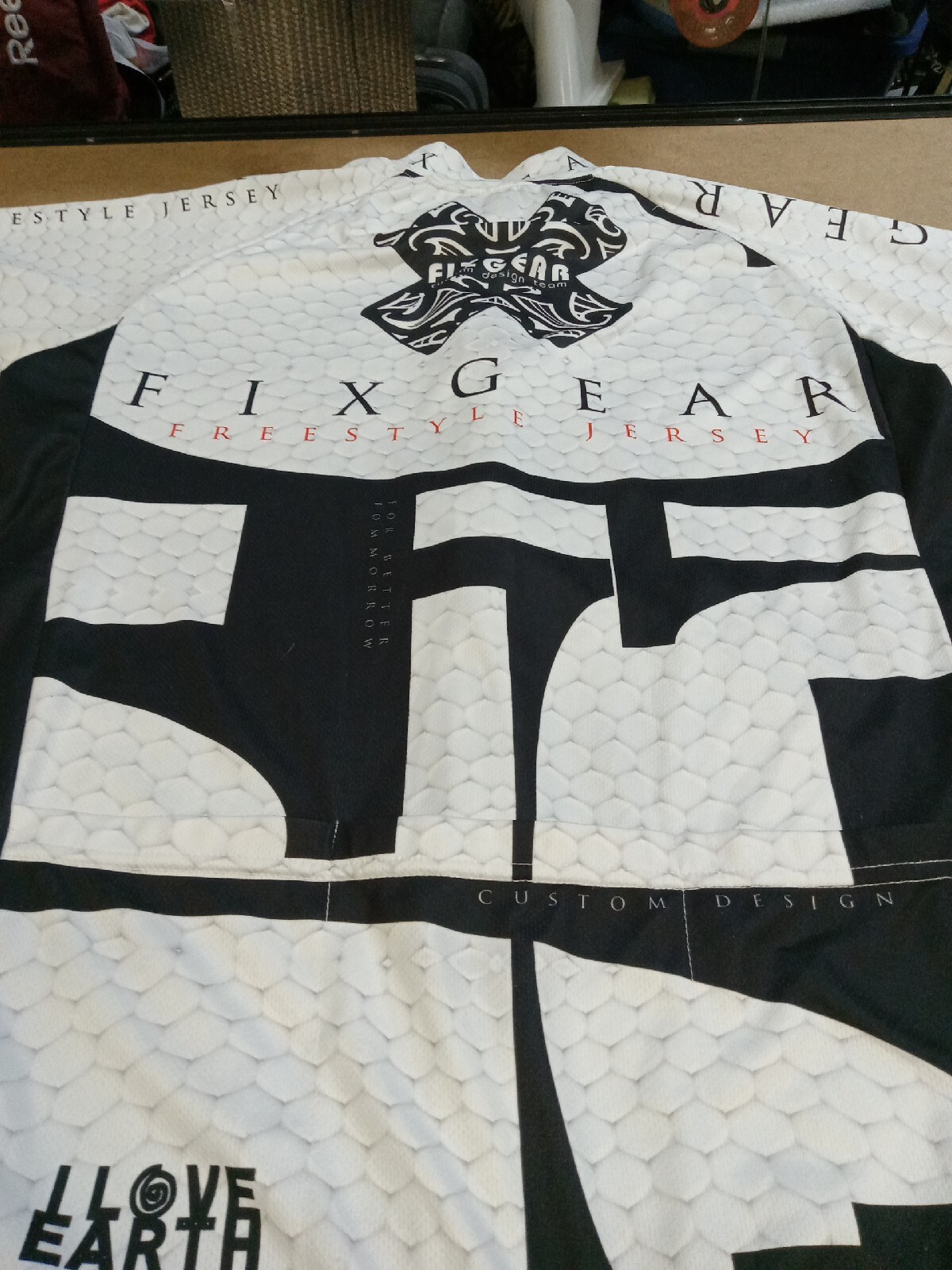 FIX GEAR XL CYCLING JERSEY  NEW