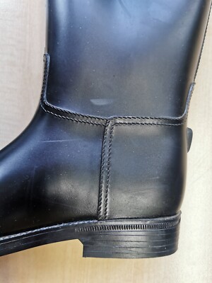 PFIFF Reitstiefel Glasgow Gummistiefel PVC Unisex Schwarz Gr