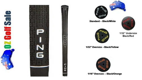 Ping ID-8 Rubber Grip .600 Rib - Undersize/Std/Midsize/Jumbo-$10 Flat Postage