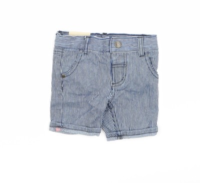 Kürbis Patch Jungen blau gestreifte Baumwollhose Größe 0-3 Monate