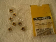 Kennametal 2552-3922 Carbide Inserts, 7pc lot, KC850