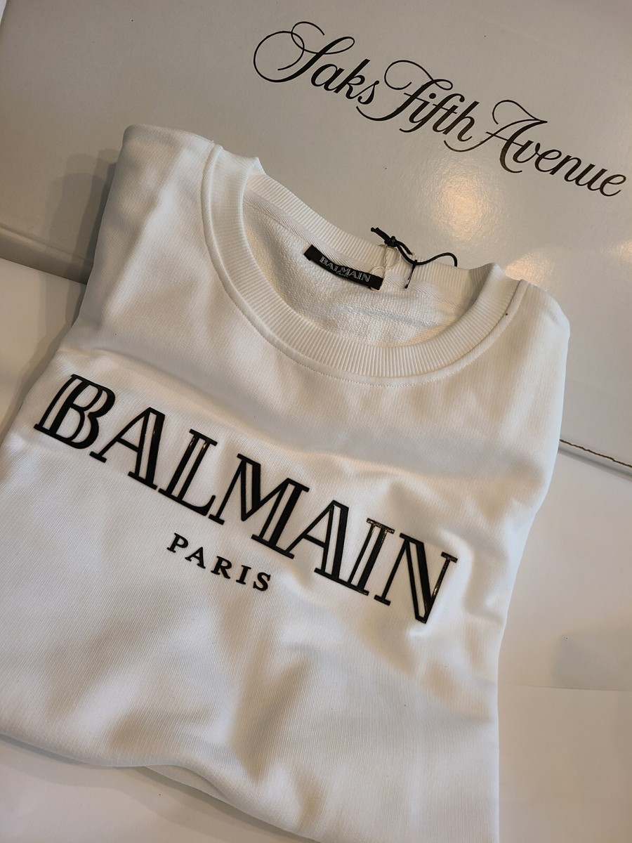 【BALMAIN】定番ロゴスエットシャツ ラグジュアリーメンズスウェット | BALMAIN
