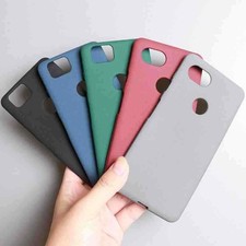 Image of Sandstone Matte Case Protective Shell Soft Cover For Google Pixel 3XL 3A XL