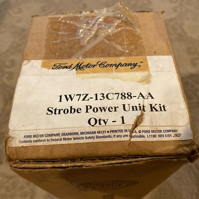 GENUINE FORD OEM STROBE POWER UNIT INCEPTOR 1W7Z13C788AA New